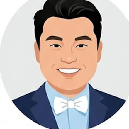 Illustrated portrait of Tym Hwang